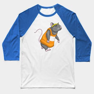 Rat Runner Running Sports Baseball T-Shirt